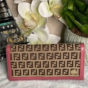 Fendi Zucca FF Bifold Wallet